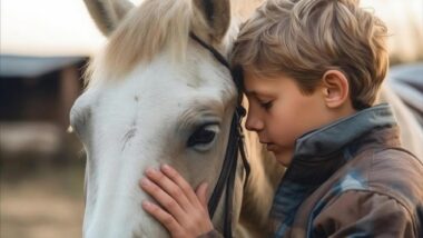 L'IME de Chevreuse Comment la médiation équine transforme la vie des enfants sourds-aveugles