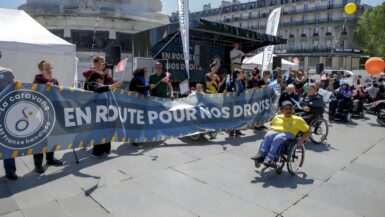 La Caravane nationale pour l'accessibilité APF France Handicap en marche du 12 au 15 Mai !
