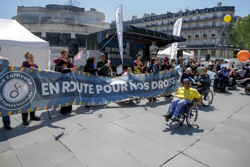 La Caravane nationale pour l'accessibilité APF France Handicap en marche du 12 au 15 Mai !